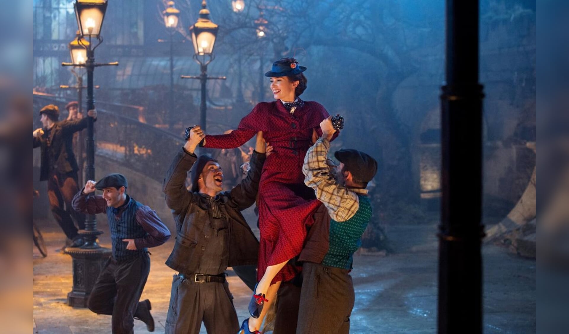 Mary Poppins Returns draait in de Kerstvakantie in het Filmtheater Voorschoten. 