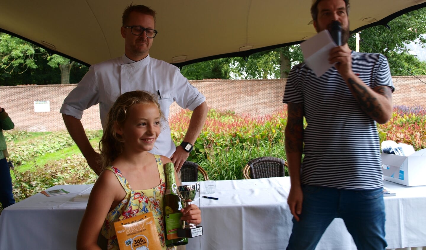Roosje Brandwijk won met haar Capricorne cupcake. Foto: Vsk