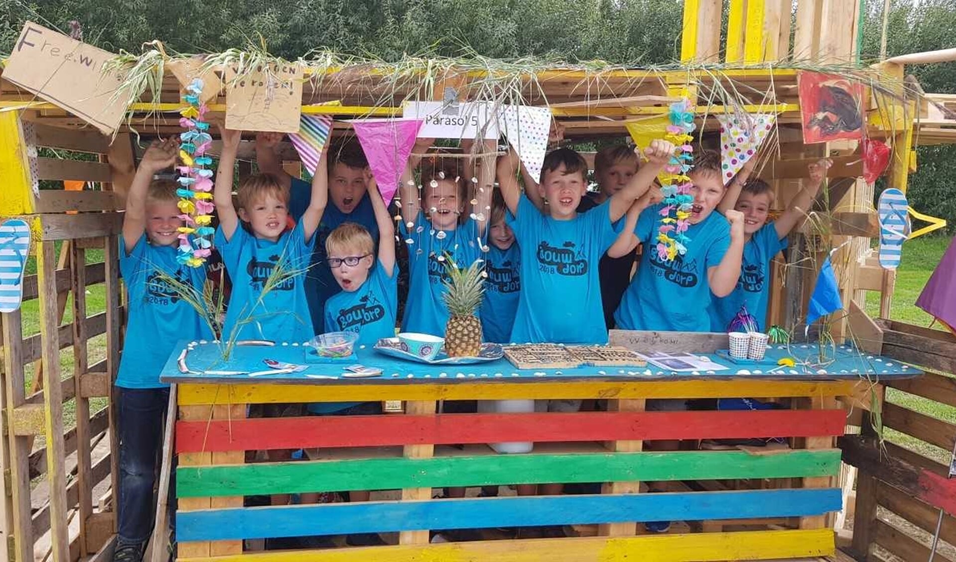 De winnaar van het Bouwdorp: de Snackparasol. Foto: sleutelstad.nl/Chris de Waard. De overige foto's zijn van Rianne Hendriks