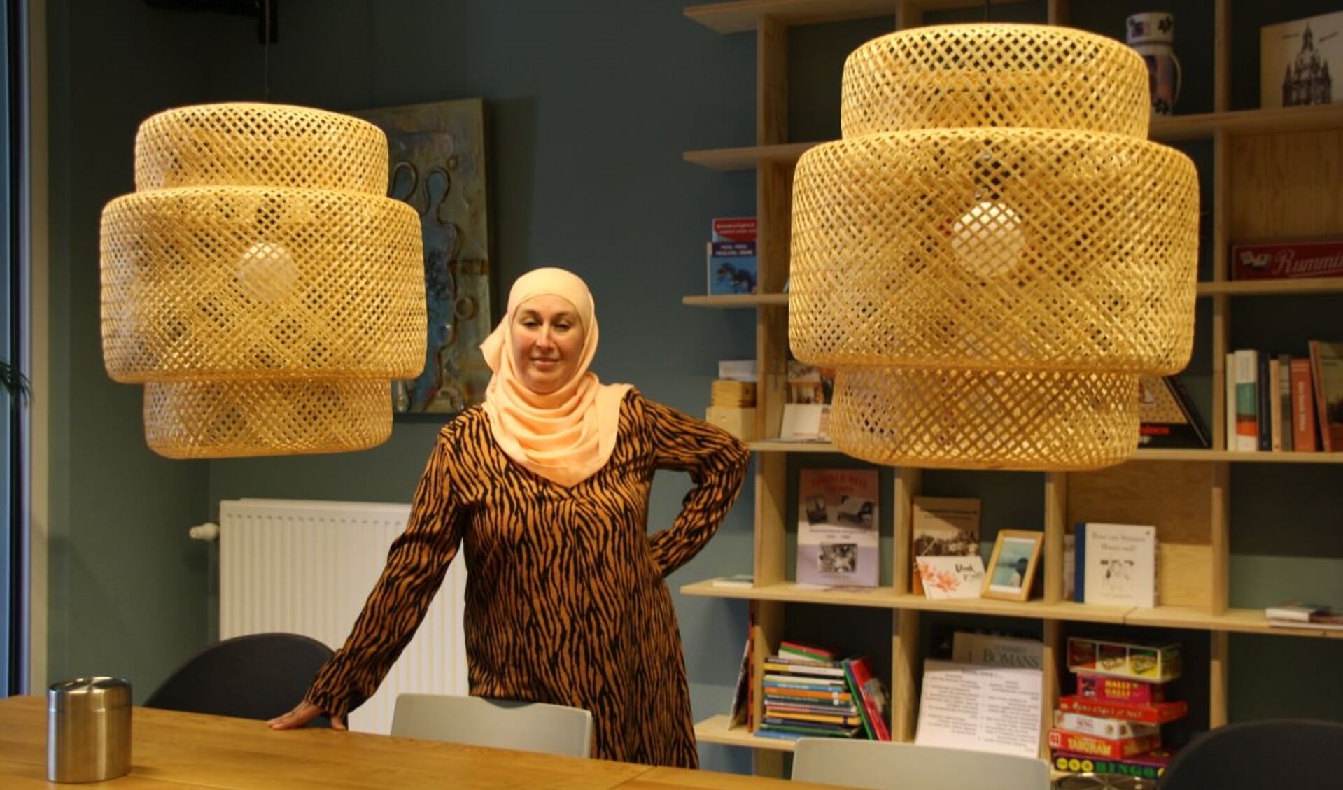 Hakima El Kaltoumi is betrokken bij de Huiswerkbegeleiding in Vlietwijk. Foto: GroenLinks Voorschoten 