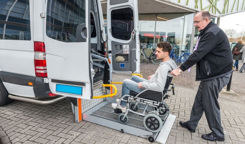 Reizen met de regiotaxi. Foto: Gemeente Voorschoten