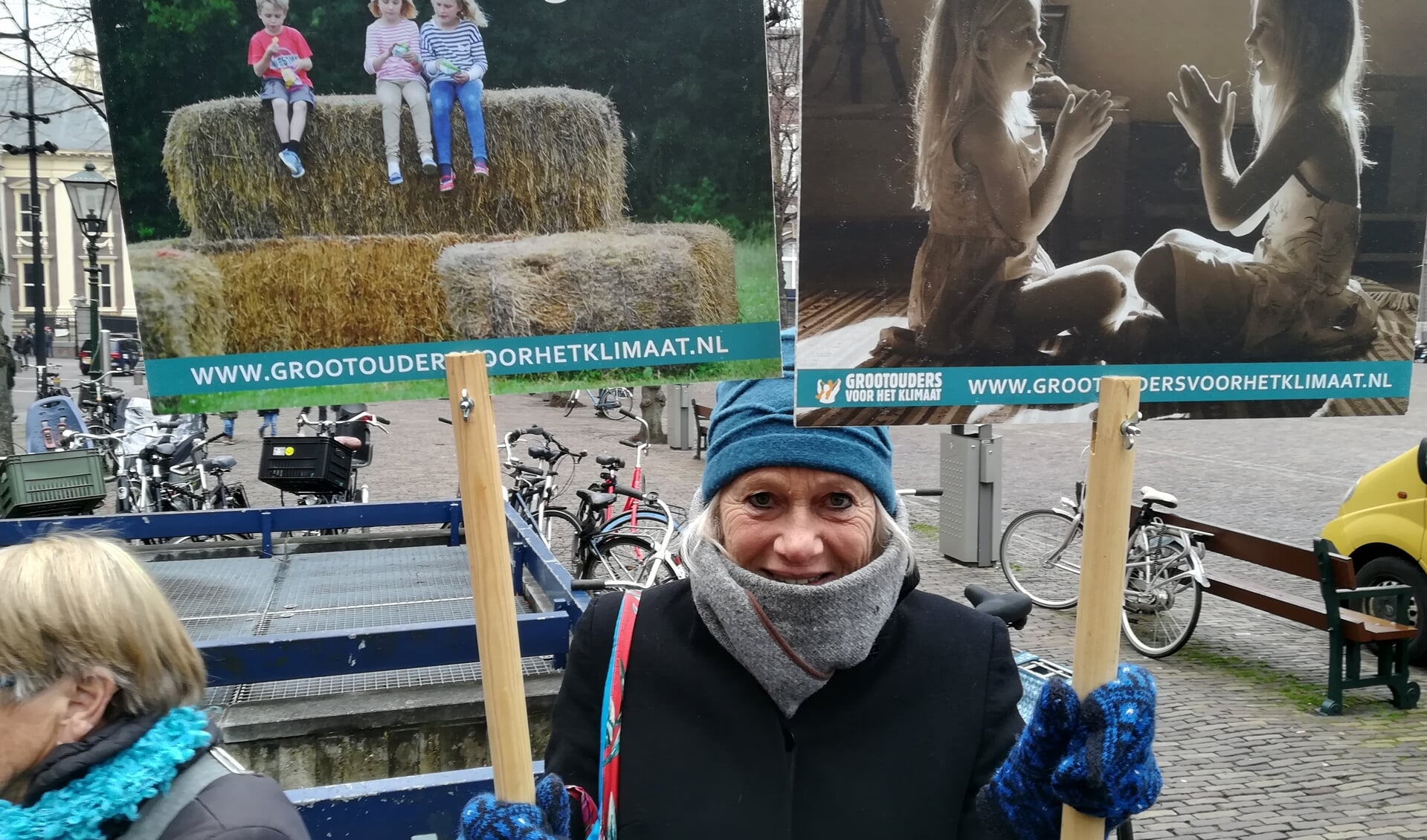 Grootouder voor het Klimaat Mariette. Foto: GroenLinks