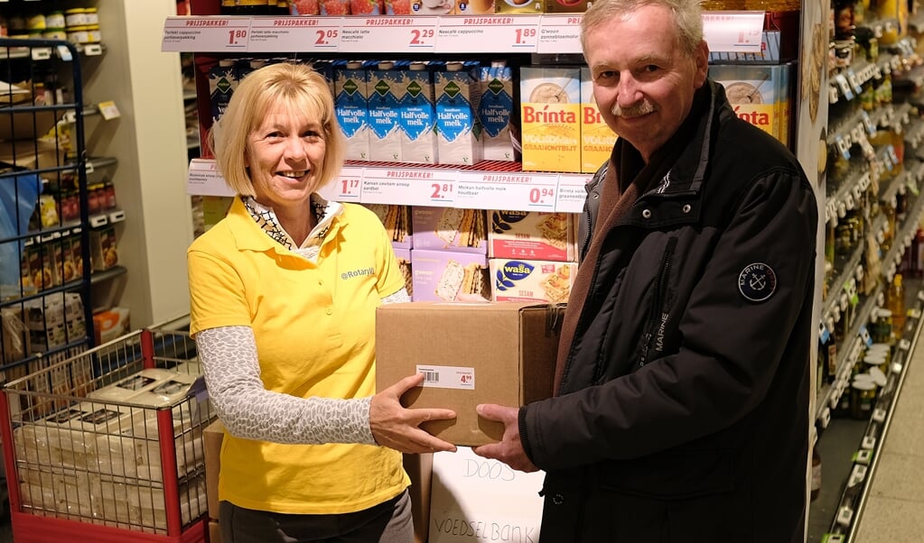 Meer dan 200 klanten doneerden een Gulle Doos. Foto: Paul van Wezenberg