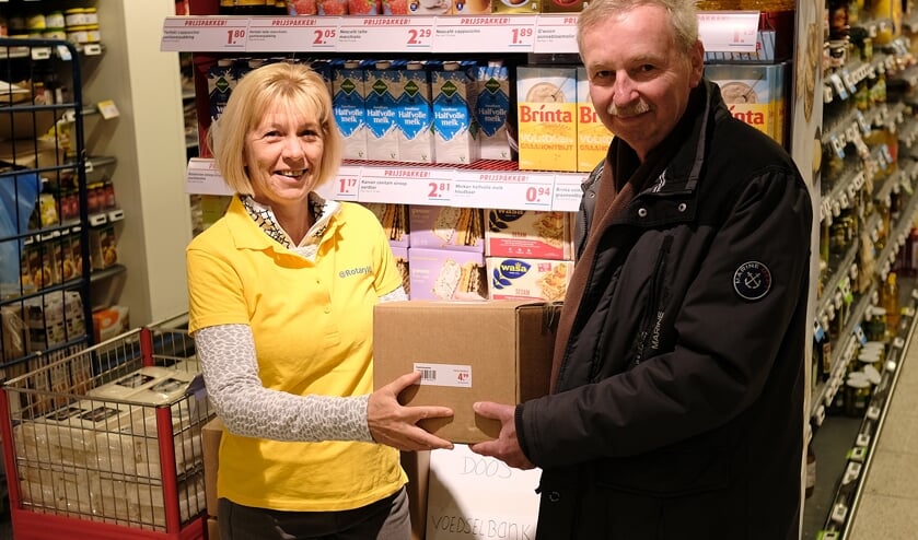 Meer dan 200 klanten doneerden een Gulle Doos. Foto: Paul van Wezenberg