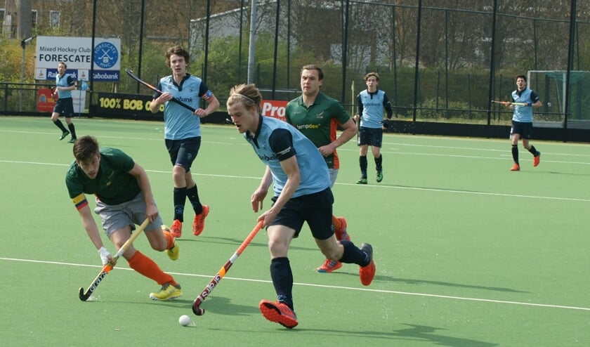 Heren 1 redde het niet in de SilverCup. Alle ogen zijn nu op de competitie gericht. Foto: A. v.d. Meulen