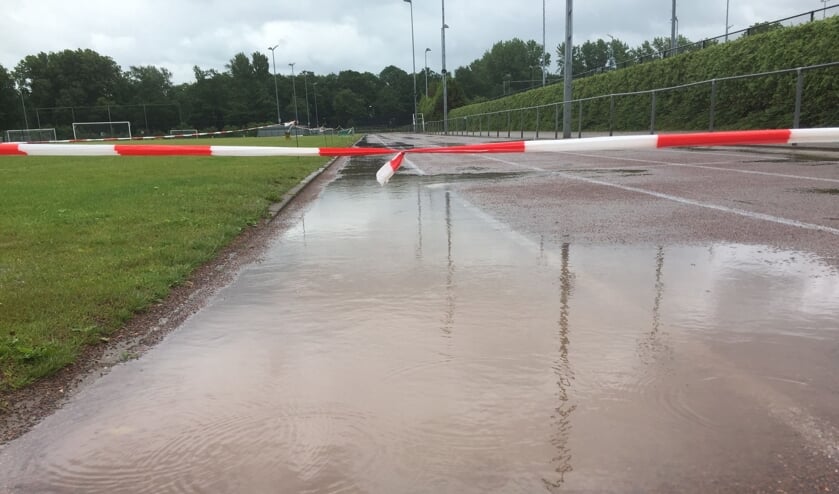 Voorschoten'97 heeft dringend nieuwe atletiekbaan nodig. Foto: Voorschoten'97
