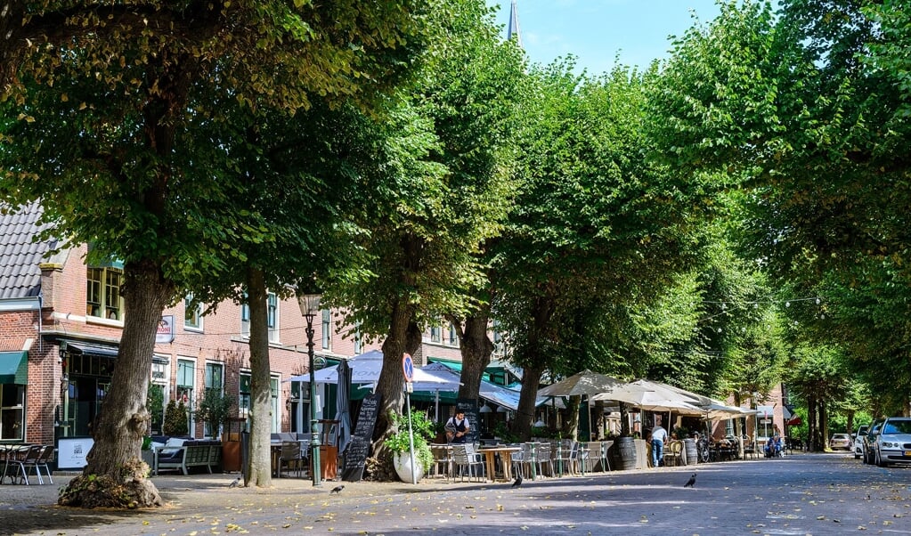 Voorschoten heeft maatregelen genomen om de balans tussen wonen en horeca in de Voorstraat te herstellen. Foto: Gemeente Voorschoten