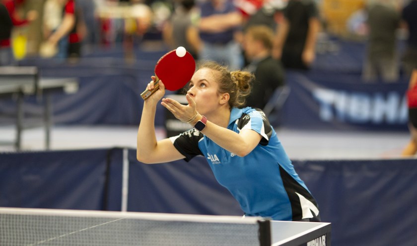 Marie Dupuydt tijdens het NK 2019