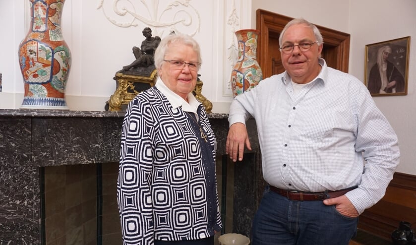 Welke ideeën hebben inwoners van Voorschoten voor Het Klooster en haar omgeving. Dat horen Zuster Regina en Peter Meijs graag op 14 januari. Foto: VSK