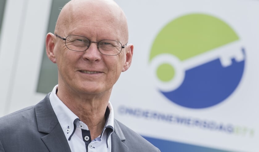 Frank ten Have, voorzitter Ondernemersvereniging Voorschoten. Foto: John Brussel