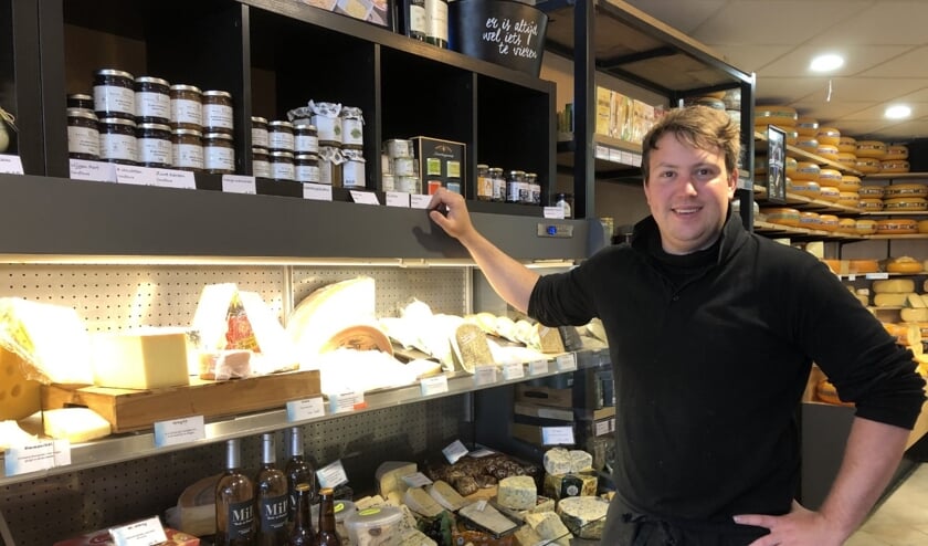 Marco de Vos van Lekker Kaas & Delicatessen. Foto: VSK