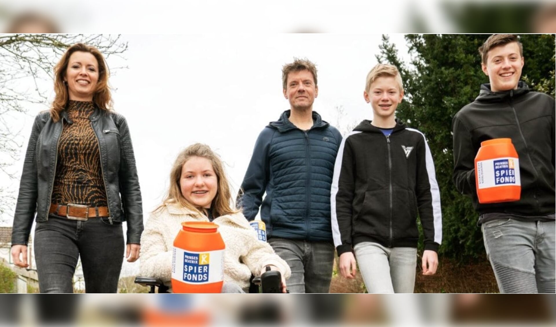 Van 7 tot en met 12 september collecteert het Spierfonds in Voorschoten. 