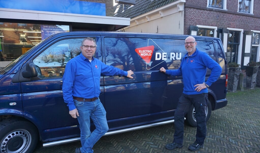 Gerard de Ru en Remko Meijer startten begin dit jaar met De Ru Service. Het blijkt een gouden greep. Foto: VSK 