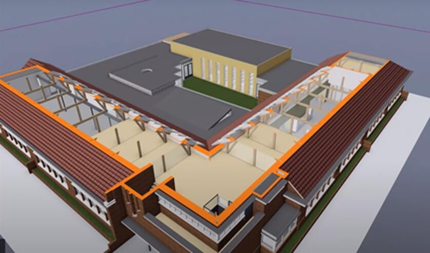 <p>De MFA zoals deze na de verbouwing van de bibliotheek aan de Wijngaardenlaan ingebruik genomen zal gaan worden</p>