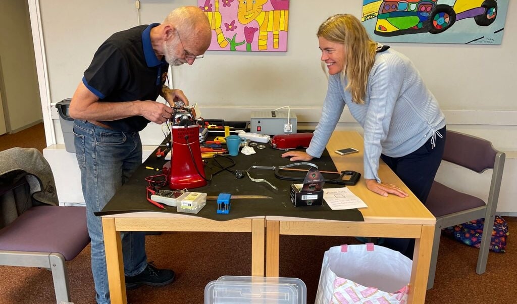 Het Repair Café is 30 oktober weer open op de vertrouwde locatie bij Zij aan Zij