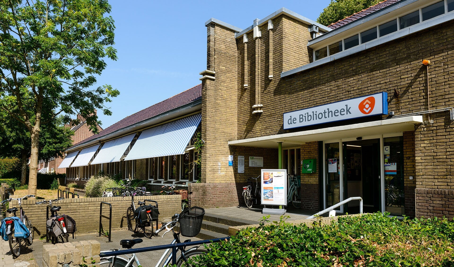 De bibliotheek is blij met de coronasteun van de gemeente. 