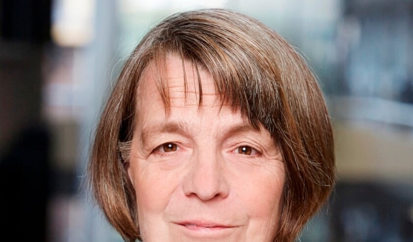 <p>Helma Neppérus geeft haar visie op de politiek en de Voorschotense samenleving. Foto: Nick van Ormondt</p>