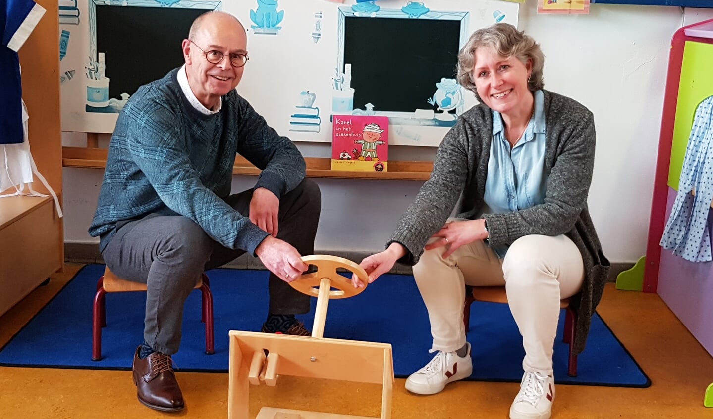 Piet Penning van SPL en Louise Schrijver van SKV. Beide organisaties werkende de komende maanden toe naar een fusie. Foto: PR