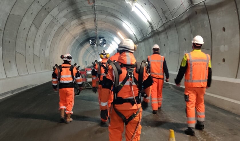 <p>Binnenkort start een pilot met innovatie op de werkvloer in de Corbulotunnel. </p>