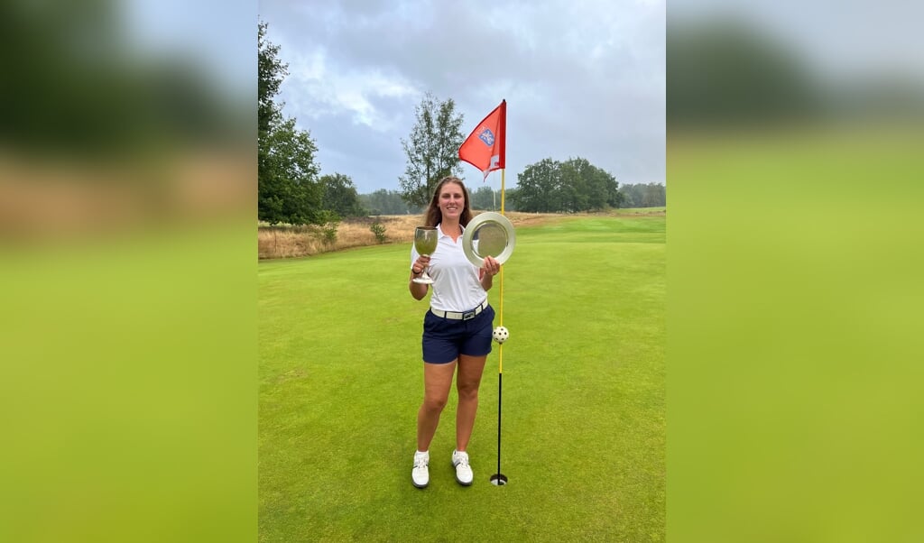 Mayka Hoogenboom is Nederlands Kampioen Amateur Golf bij de dames. Plaatsgenoot Tim van der Steen haalde een zesde plaats 