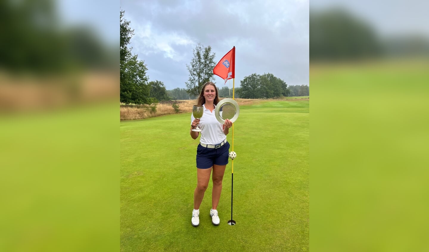 Mayka Hoogenboom is Nederlands Kampioen Amateur Golf bij de dames. Plaatsgenoot Tim van der Steen haalde een zesde plaats 