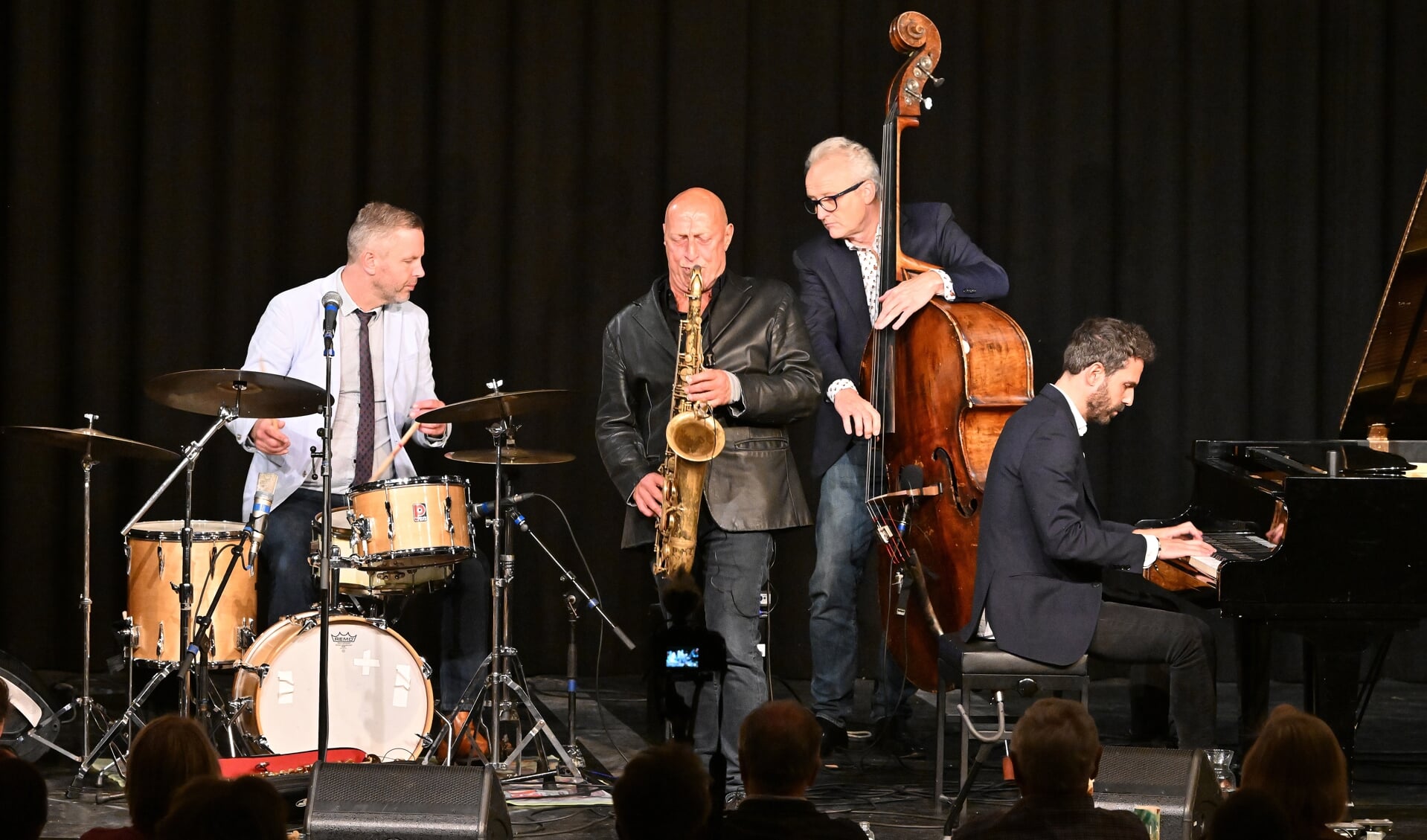 Het Ben den Dungen Quartet trad afgelopen zaterdag op bij pjpj.