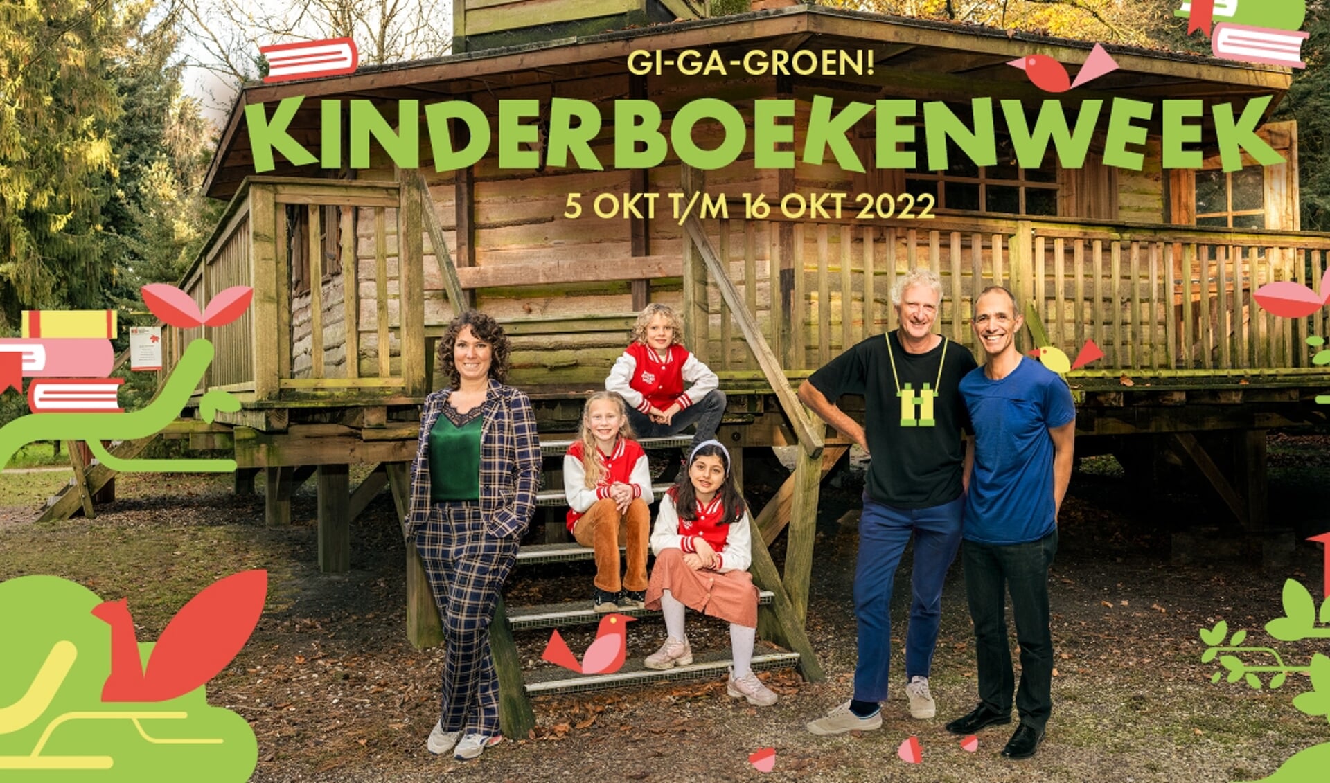 Het is Kinderboekenweek in de bibliotheek