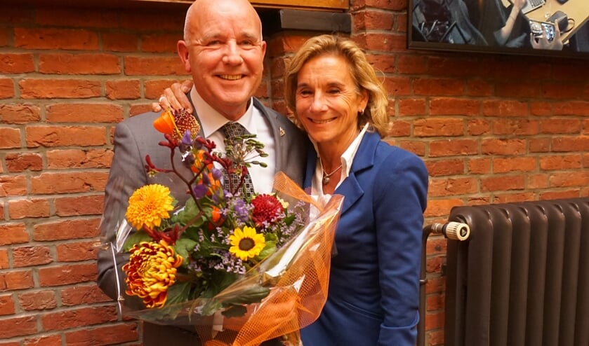 Felicitaties van zijn vrouw Wilma Zoetemelk
