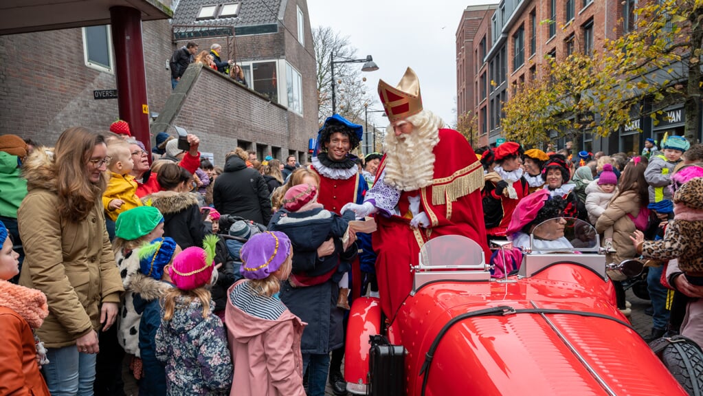 Op zaterdag 25 november komt Sinterklaas naar Voorschoten 