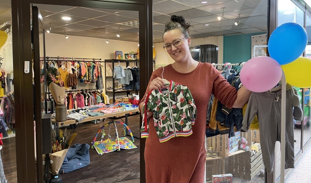 Danine Langeveld heeft onlangs haar winkel 'Bij Dani' geopend in de passage aan de Schoolstraat