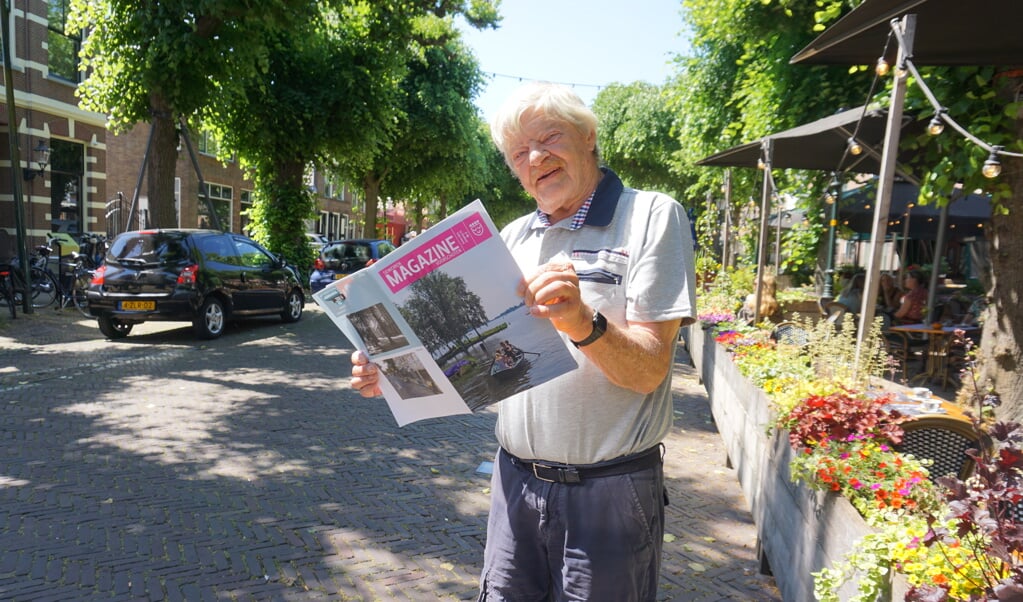 Wie o wie komt Rob Kloosterman en zijn collega's helpen met het Seniorenmagazine! Foto: VSK
