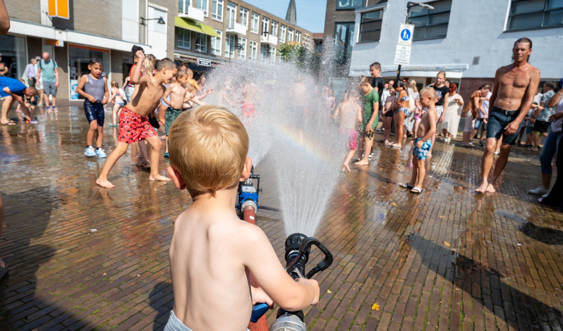 Verkoeling op het Treubplein