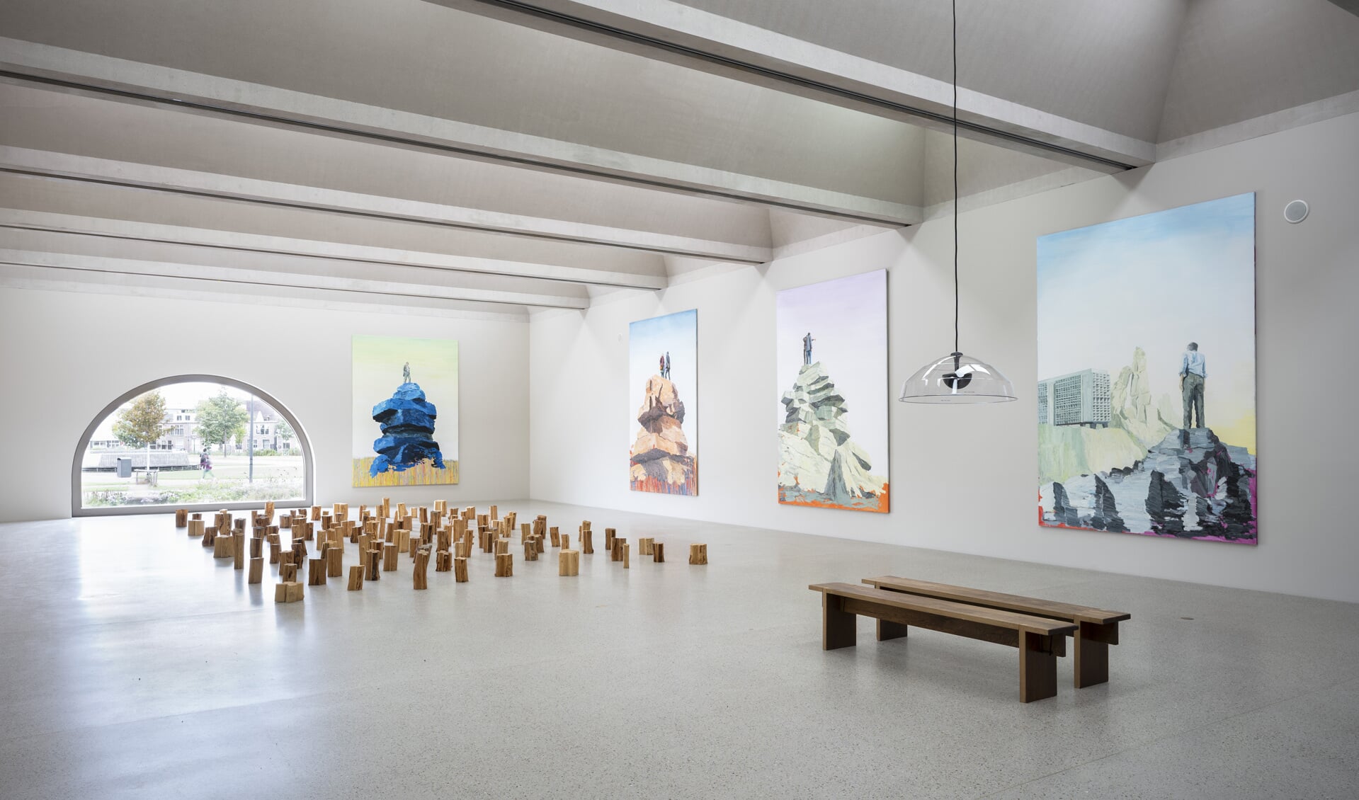 Tentoonstelling De hardnekkigheid van de hoop.  