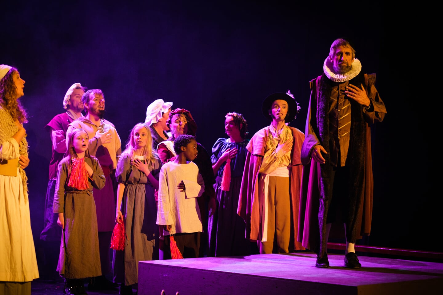 Een indruk van de musical die vorig jaar in Alkmaar werd opgevoerd naar aanleiding van 450 jaar ontzet. Foto: Ronald de Jong