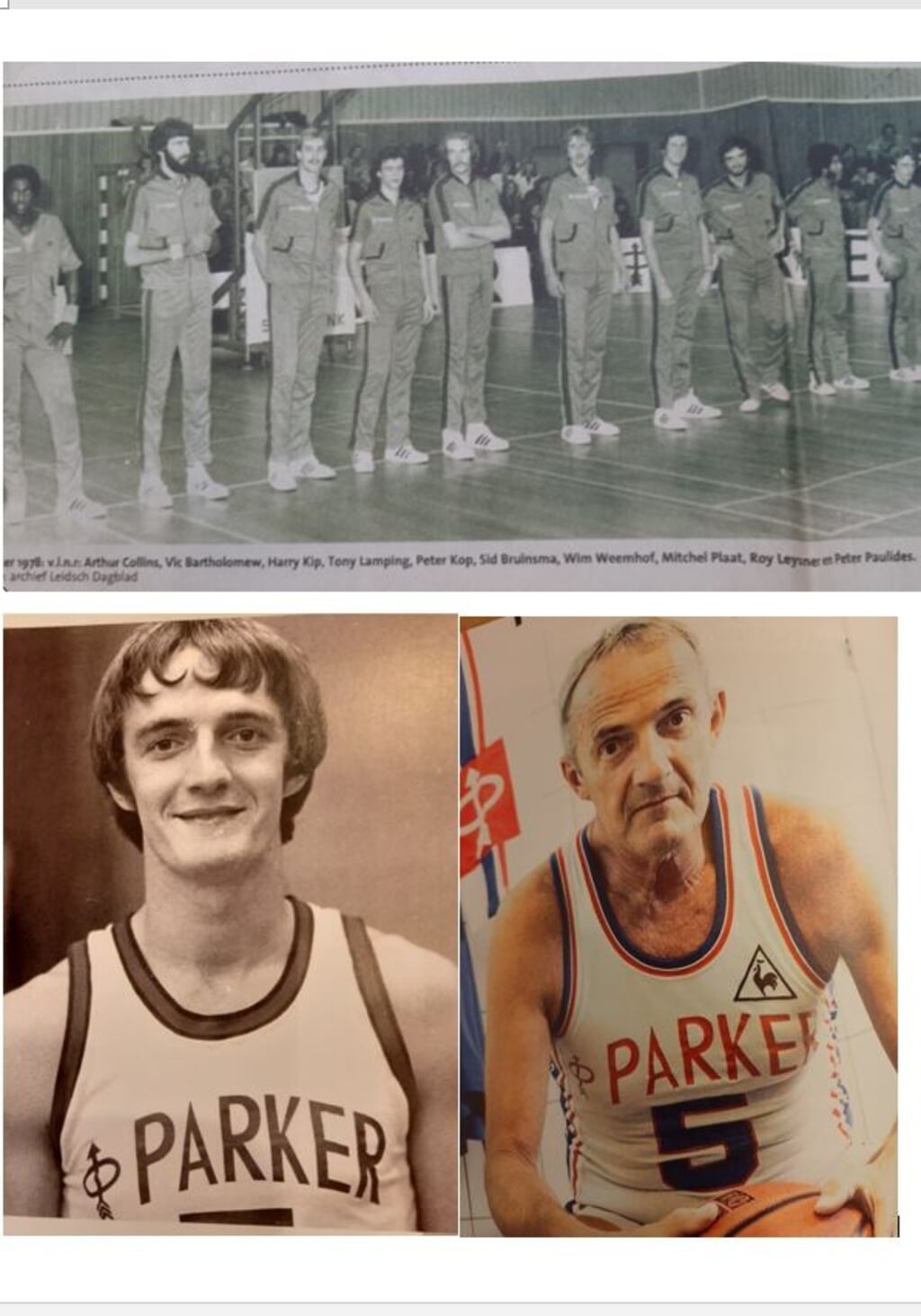 Peter Paulides behaalde met zijn basketballteam in 1978 de landstitel, daarna volgde veel internationale wedstrijden in de Europacup. 