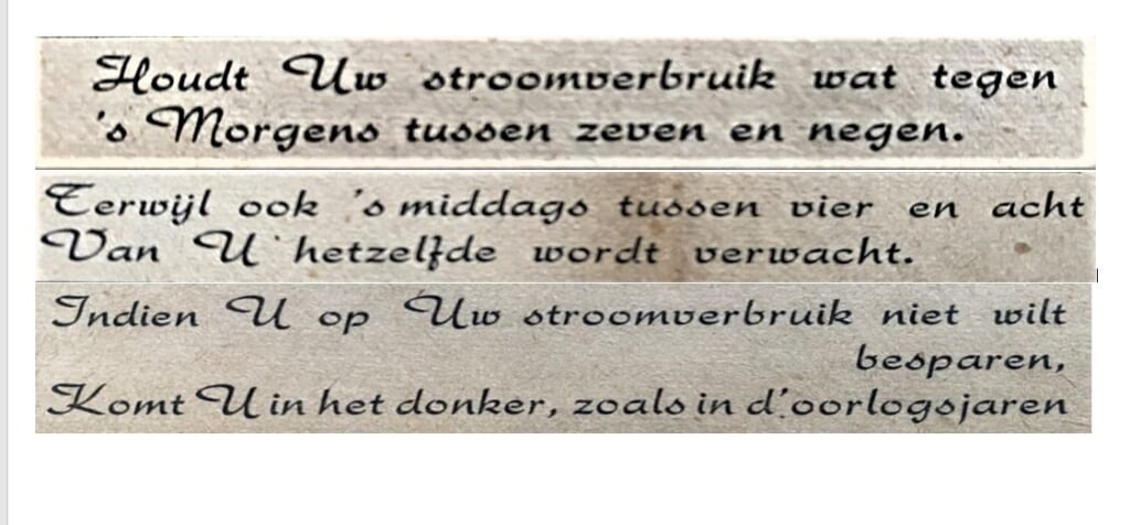 Krantenkoppen uit één van de allereerste edities van De Omroeper uit 1949.