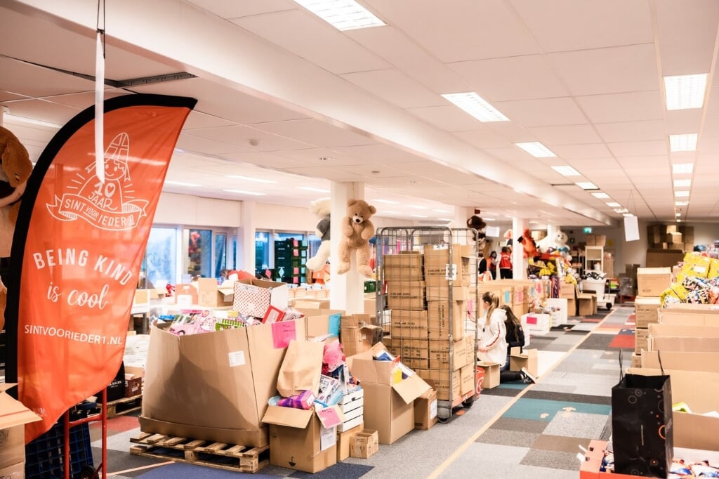 De locatie in Leidschendam is alweer te klein en Stichting Sintvoorieder1 is dringend op zoek naar een nieuw pand. Foto: PR 