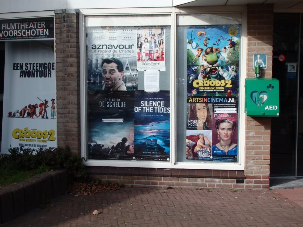 De bioscoop, nu gevestigd in het cultureel centrum is al lang niet meer weg te denken uit het dorp. Foto: Jane Koopstra