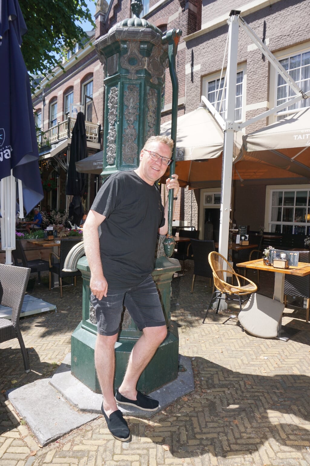 Martin van der Ham is geboren in  Het Wapen. Horeca zit hem in het bloed: 'Ik hou van het gastvrije, van de afwijkende werkuren en ik kan mijn creativiteit kwijt door leuke ideeën te bedenken. Foto: VSK