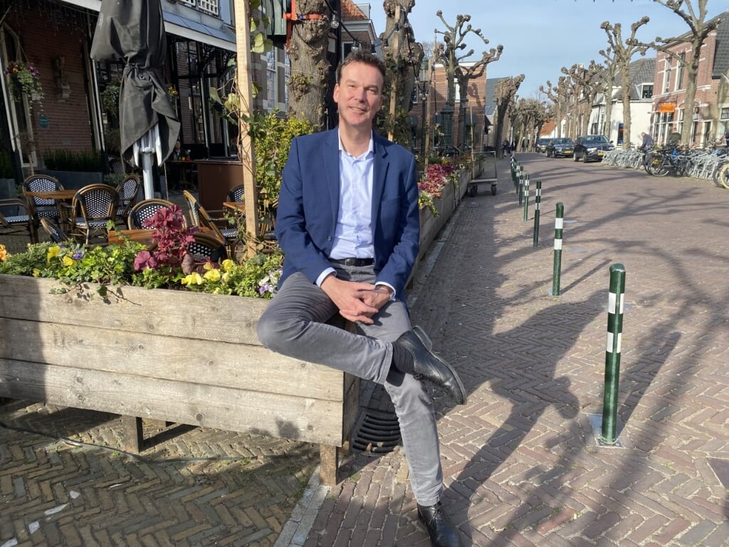 Wouter van Duivendijk is de nieuwe fractievoorzitter van Voorschoten Lokaal. Foto: Vsk