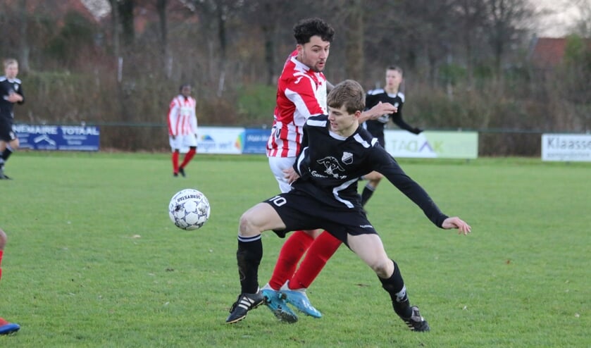 Martijn Dalebout, tegen Vlissingen weer succesvol namens Brouwershaven