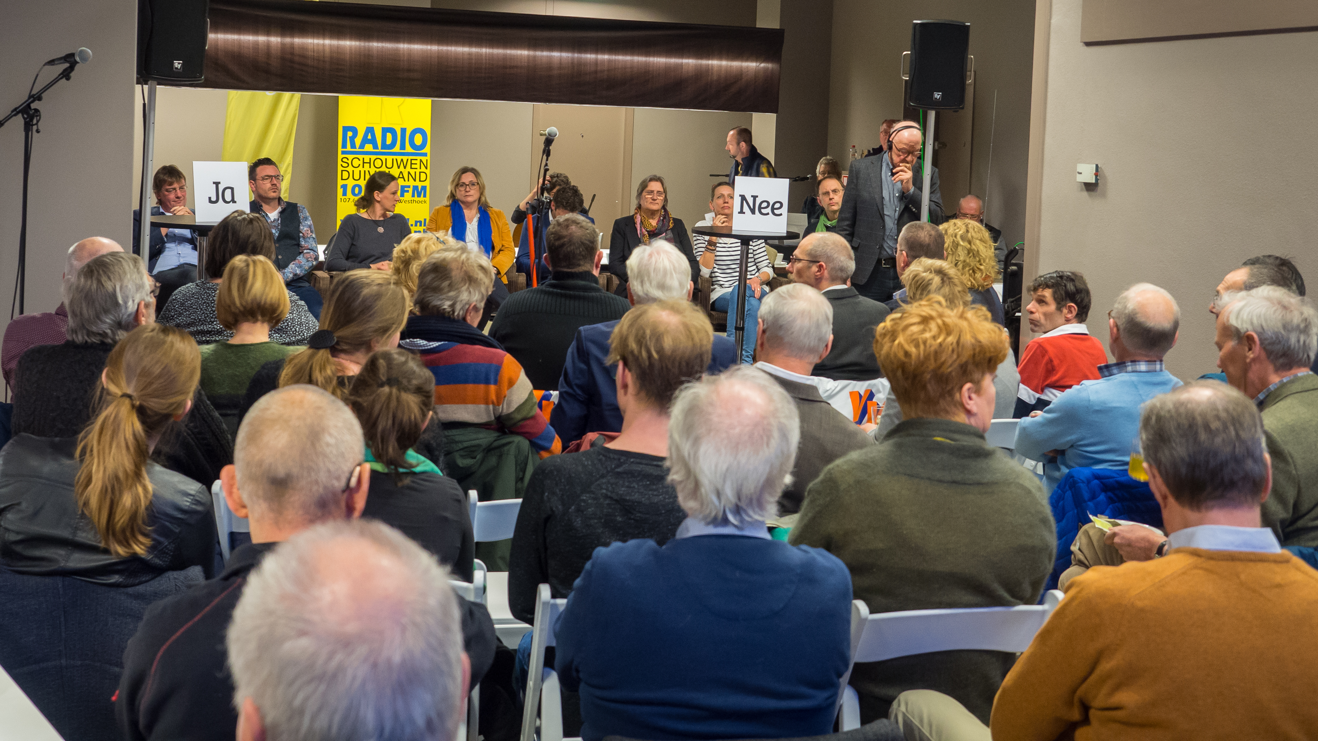 Foto-impressie slotdebat lijsttrekkers