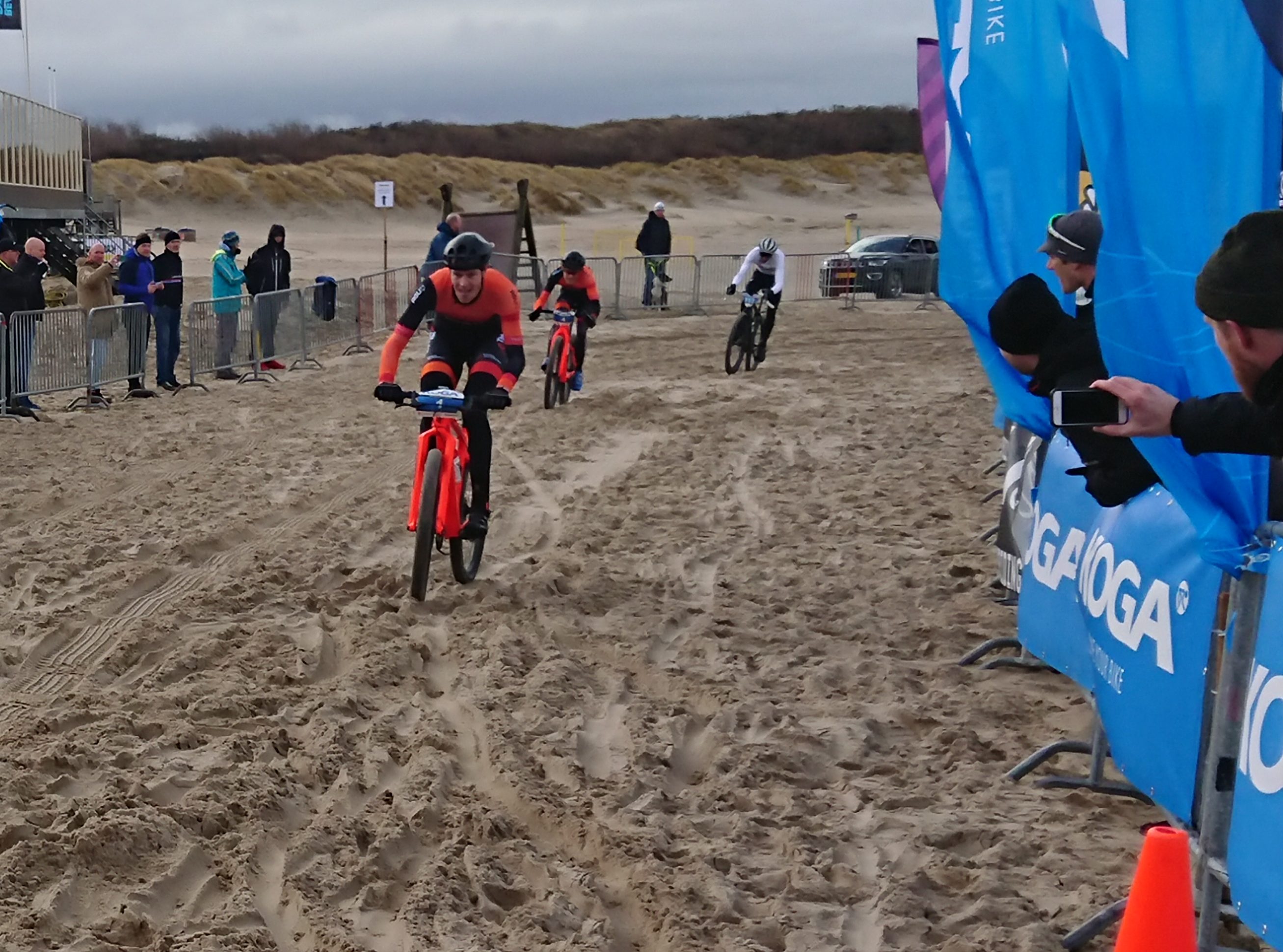 Schouwse dammen in 2020 toneel van NK MTB Beachrace