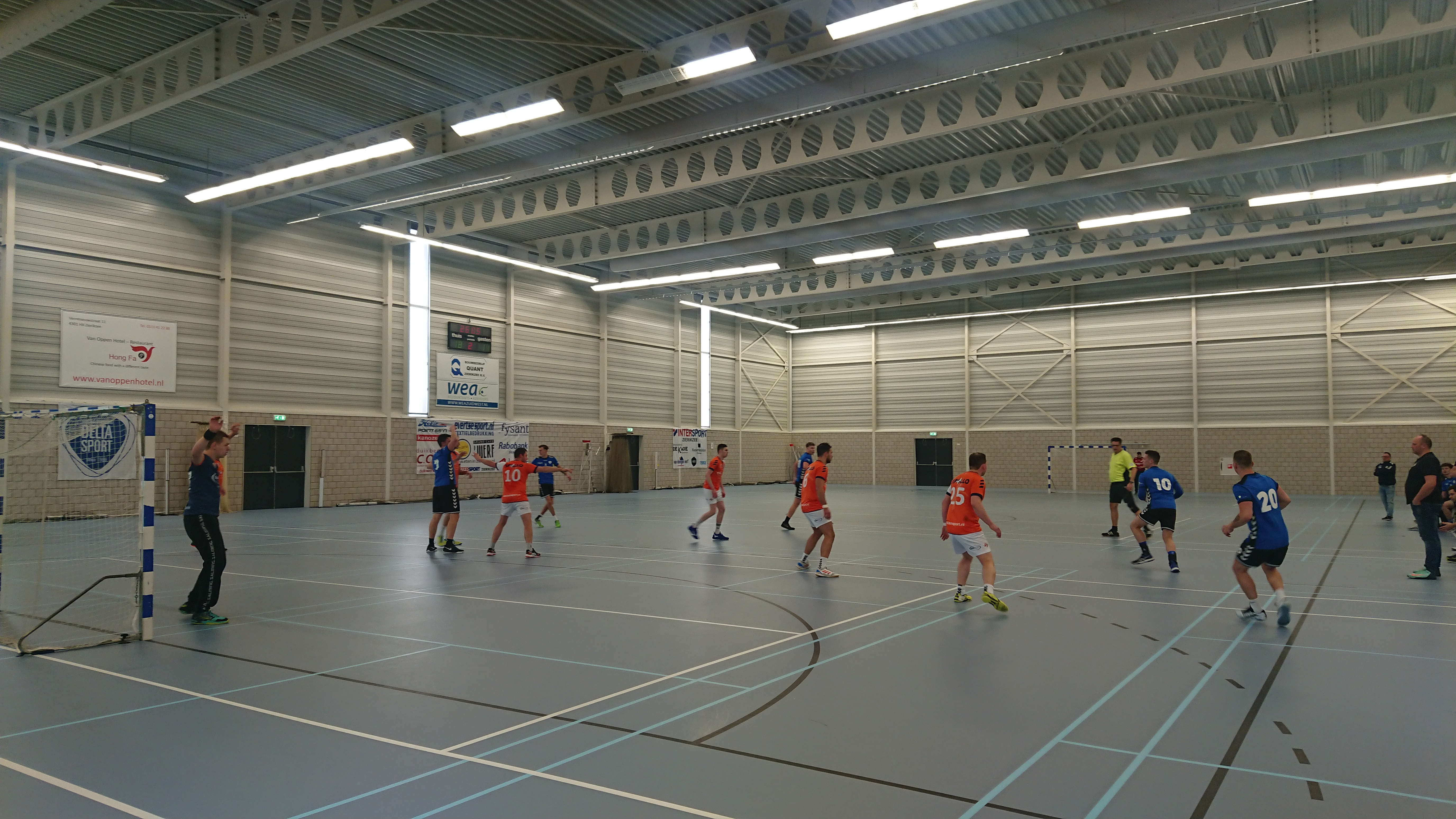 Delta Sport/EOC weert zich kranig tegen kampioenskandidaat
