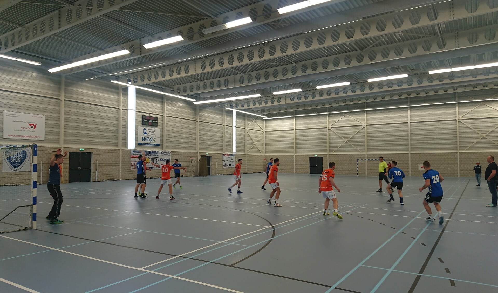 Derde zege handballers Delta Sport/EOC telt 'dubbel' (update)