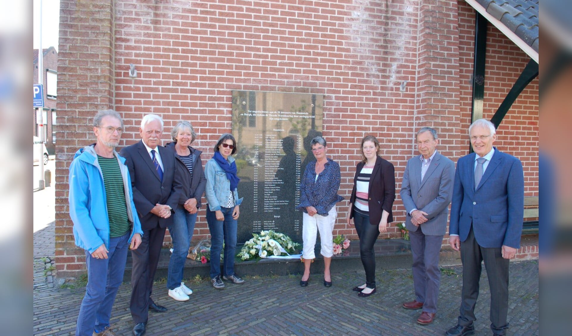 Ook herdenking bij plaquette in Burgh-Haamstede