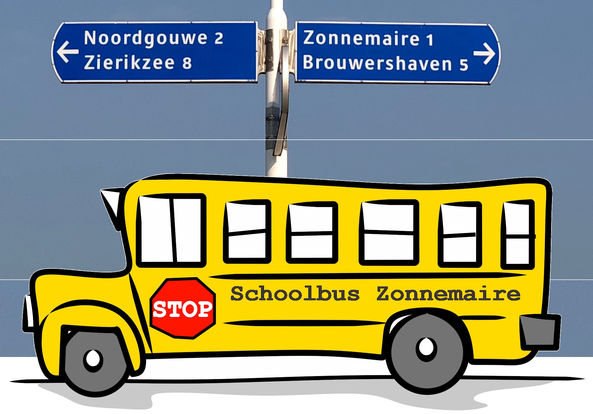 Twintig mille Oranje Fonds voor schoolbus