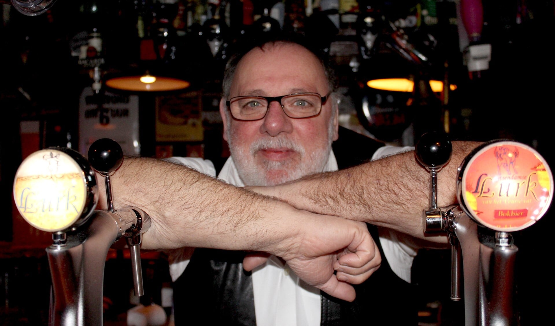 Nico Stapel, eigenaar van The Penthouse Pub (foto: Dick Janssen).