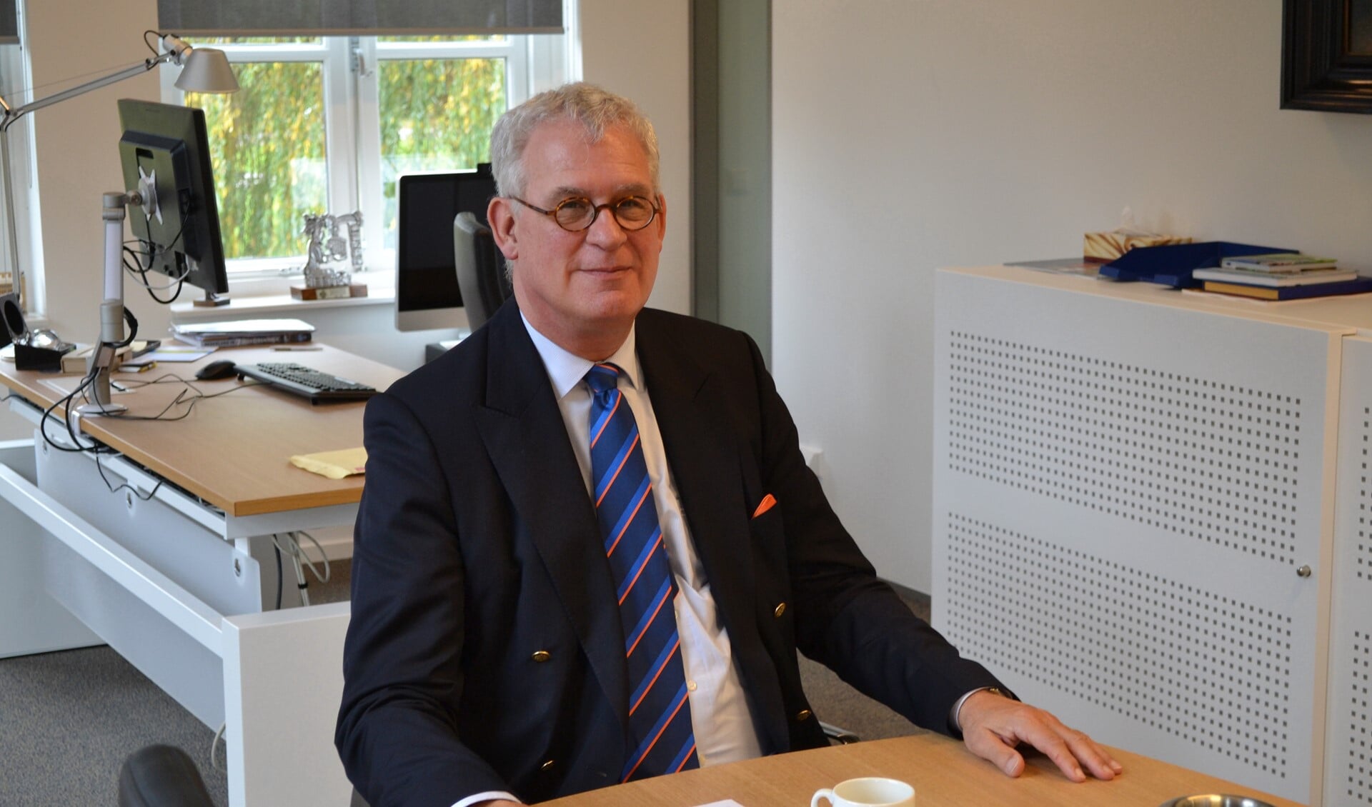 Burgemeester Van de Sluijs, de langstzittende door de Kroon benoemde burgemeester, treedt per 1 september 2016 af (foto: Inge Koot).