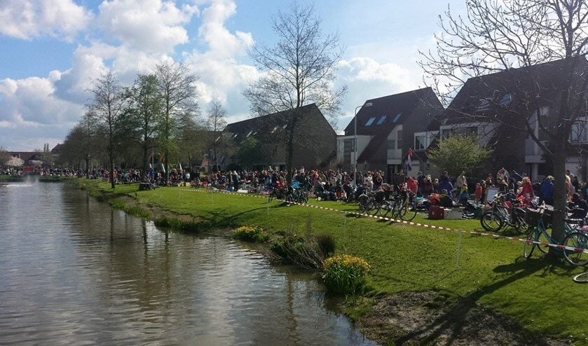 Ook in Nootdorp was het weer gezellig aan de Wolverlei. Foto: OVN